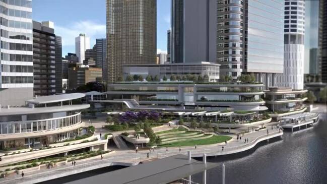 $2.5bn Waterfront Brisbane fly-through