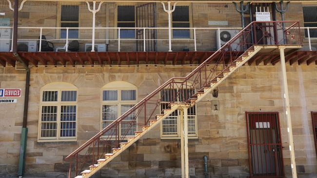 Inside Parramatta Gaol. Picture: Bob Barker