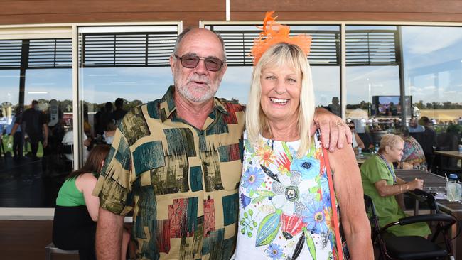 Steve and Vicki Shipp at Moama Bowling Club Echuca Cup. Picture: David Smith