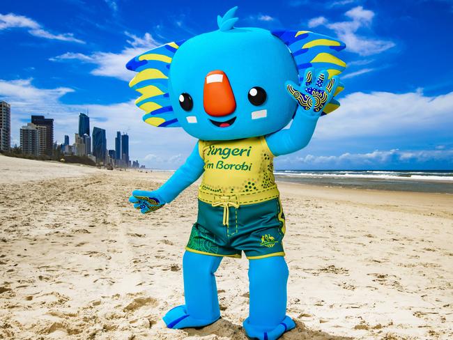 Borobi the koala was the Gold Coast 2018 Commonwealth Games mascot. Picture: Nigel Hallett