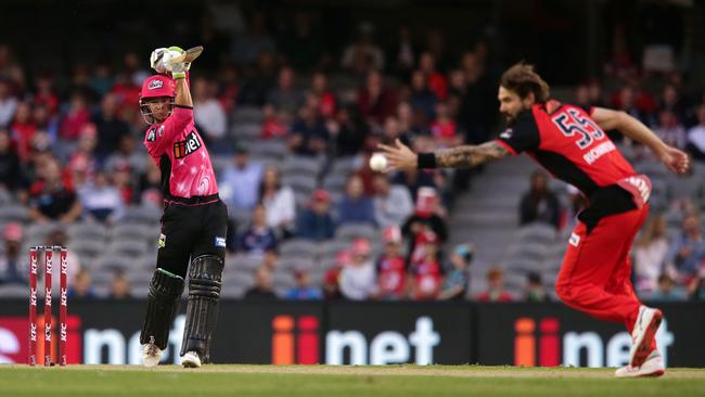 Missed it by that much: Josh Philippe blasted the Melbourne Renegades attack all over Marvel Stadium in the semi final. Picture: Getty Images