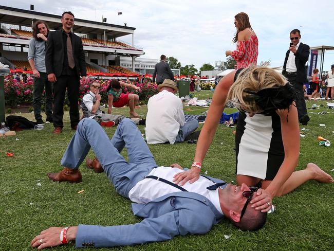 This guy’s had a big day. Picture: Mark Stewart/News Corp Australia