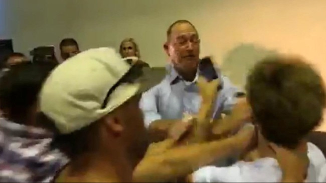 Fraser Anning is egged by 17 year old William Connolly #Eggboy.