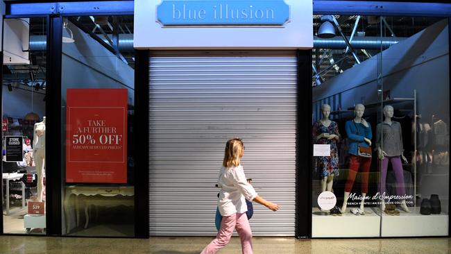 The relaxation of some social distancing regulations has been a boon for retailers. Picture: AAP Image/Dan Peled.