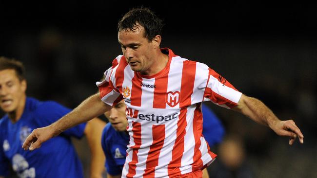 Gerald Sibon, pictured playing for Melbourne Heart, is a frontrunner for an Adelaide United assistant coach role.