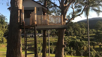 Treehouse accommodation at Austinvilla Estate, Austinville, Gold Coast