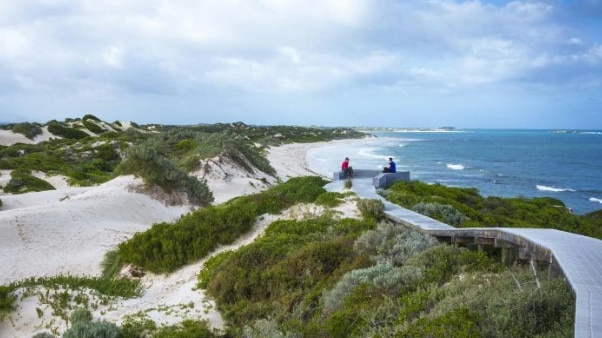 A woman has been attacked by a shark at Jurien Beach in Western Australia. Picture: Supplied