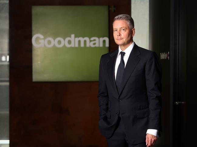 14/02/2018:  Greg Goodman: CEO of Goodman Group, in their Sydney offices after announcing the half yearly profit results.Pic by James Croucher