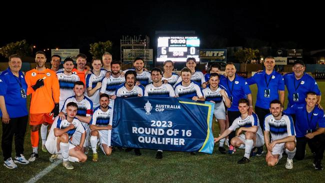 Inter Lions FC made it through to the Australia Cup Round of 32 in 2023. Picture: Inter Lions FC Facebook.