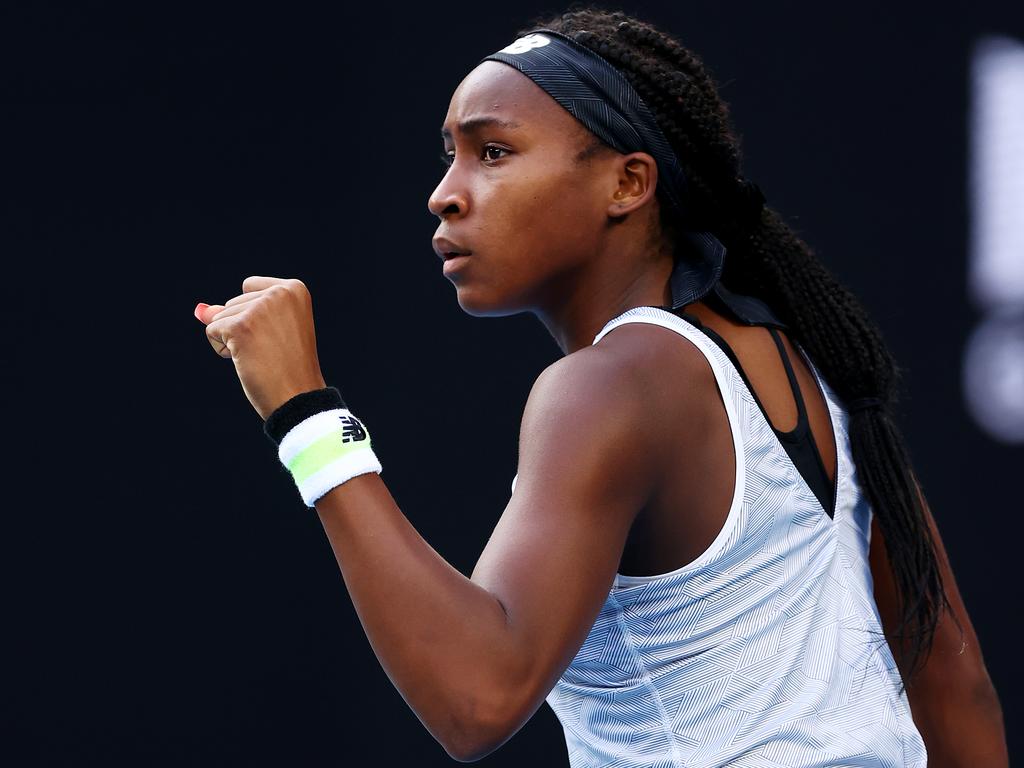 Coco Gauff is doing her part to stamp out racism.