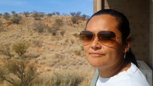 Territory mum Angie Fuller was last seen pulling up at a truck stop north of Alice Springs, on Monday, January 9, 2023.