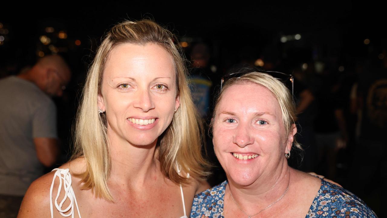 Lesley Finlay and Kelly Ede at the Lookout Festival 2024 at Broadwater Parklands for Gold Coast at Large. Picture: Portia Large