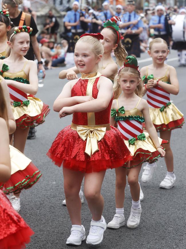 House of Dance float. Hobart Christmas Pageant 2024. Picture: Nikki Davis-Jones