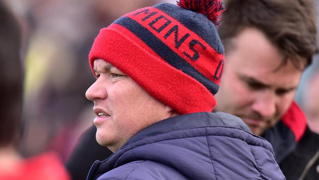 Tullamarine coach David Connell. Picture: Jamie Morey