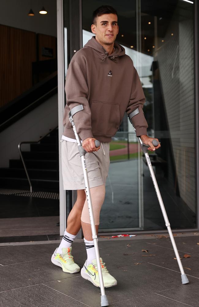 Nick Daicos won’t poll another Brownlow Medal vote this season. Picture: Michael Klein.