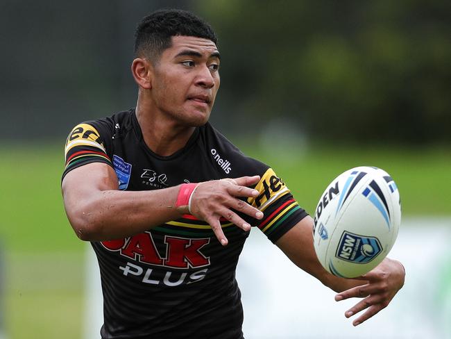 **MUST CREDIT** Penrith's Isaiya Katoa (Photo: Bryden Sharp)