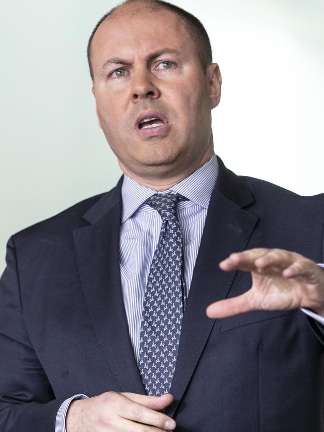 Treasurer Josh Frydenberg. Picture: Gary Ramage