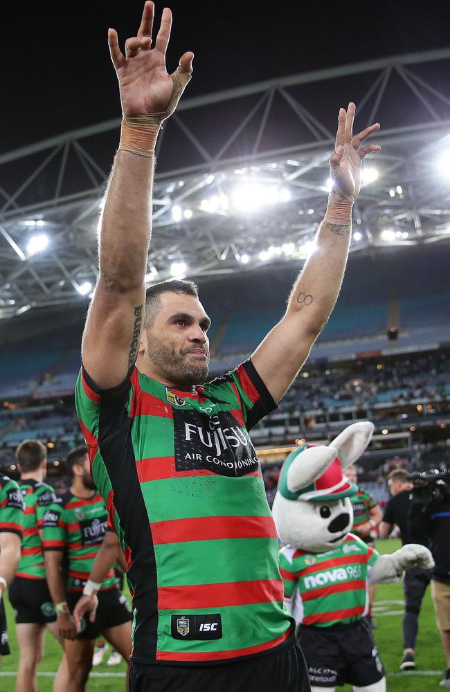 Souths will have to do without Greg Inglis for the whole of the pre-season.