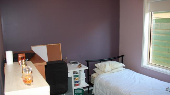 Inside Jake Bilardi's bedroom in Craigieburn, Melbourne. Picture: Supplied