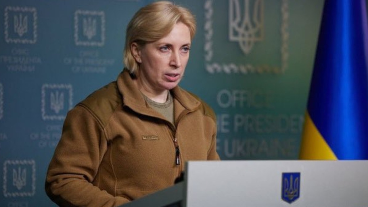 Ukraine’s deputy prime minister Iryna Vereshchuk says soldiers won’t be laying down their arms.