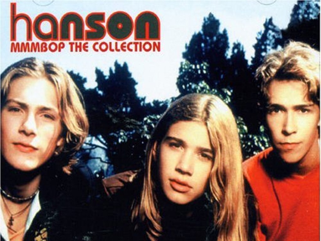 CD cover: MMMBop the Collection by Hanson. Picture: Supplied