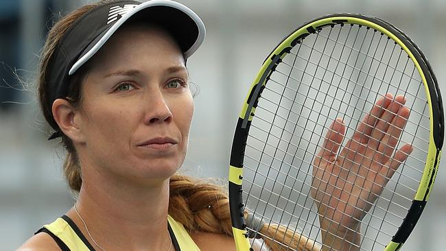 Danielle Collins is also into the semi finals. (Photo by Paul Kane/Getty Images)