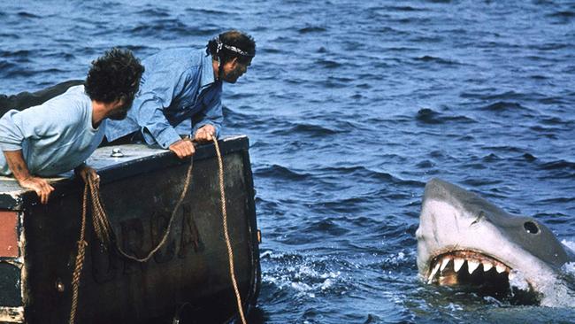 Actors Richard Dreyfuss, Robert Shaw in Jaws. Picture: Bud Gray - © MPTV