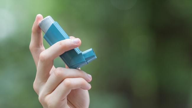 Generic asthma puffer image.