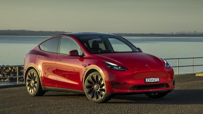 Tesla has been forced to reduce the claimed driving range of the Model Y in the US. Photo: Mark Bean.