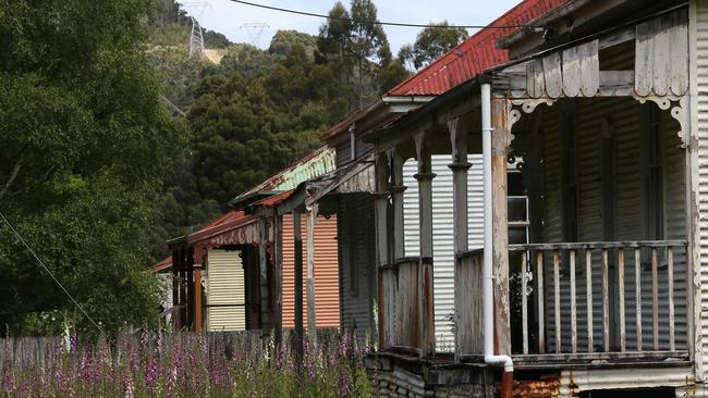 Old houses near the Lake Margaret Power Station.