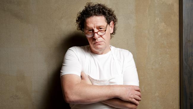 Godfather of modern food Marco Pierre White. Picture: Nicole Cleary