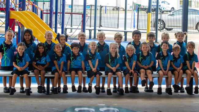 Bundaberg Christian College<br/><p>Back row from left: Estella, Natasha, Elizabeth, Grace, Macsen, Nate, Cooper, Ian, Colt, Indigo, Dakota</p><p>Front row from left: Stevie, Izabella, Izabella, Jude, Alexus, Harmony, Amelia, Isabella, Oscar, Jackson, Cady.<br/>Absent: Lydia.</p><br/>