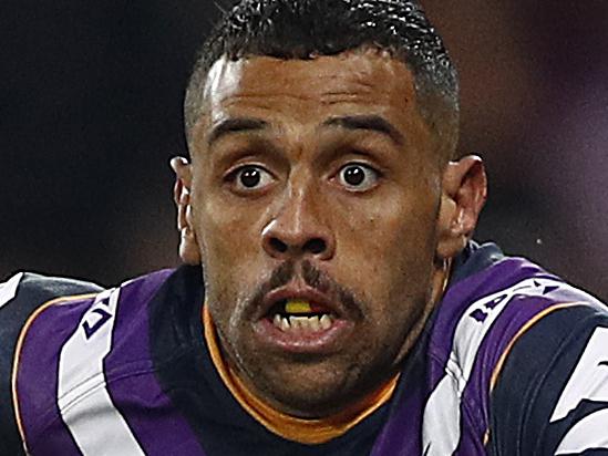 MELBOURNE, AUSTRALIA - SEPTEMBER 21: Josh Addo-Carr of the Storm in action during the NRL Semi Final match between the Melbourne Storm and the Parramatta Eels at AAMI Park on September 21, 2019 in Melbourne, Australia. (Photo by Daniel Pockett/Getty Images)