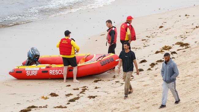 The search continues at The Entrance. Picture by Max Mason-Hubers