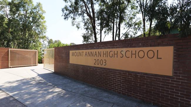 Mount Annan High School.