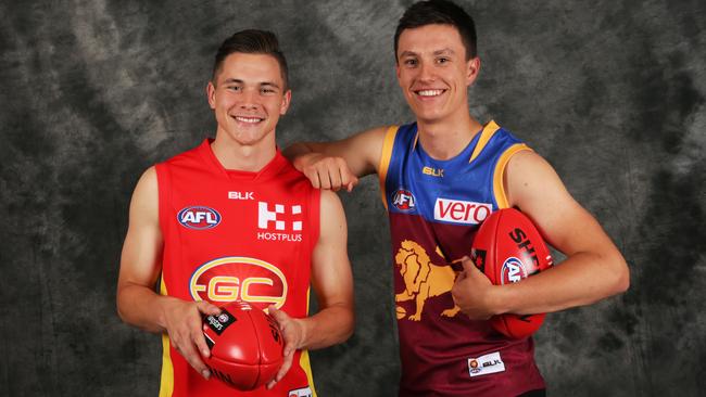 Top draft picks Hugh McCluggage and Ben Ainsworth will engage in a ...