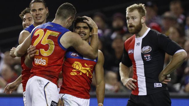 Finals contenders St Kilda and Brisbane Lions will clash in Round 13.