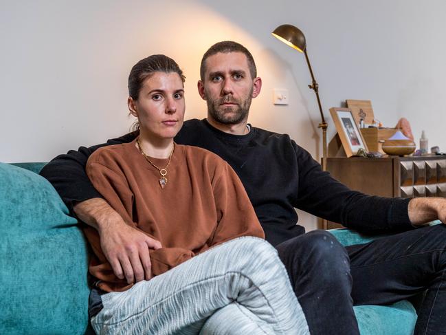 Tom and Jazze Jervis hired Azzopardi as an au pair where she claimed her name was Harper Hernandez. Picture: Jake Nowakowski