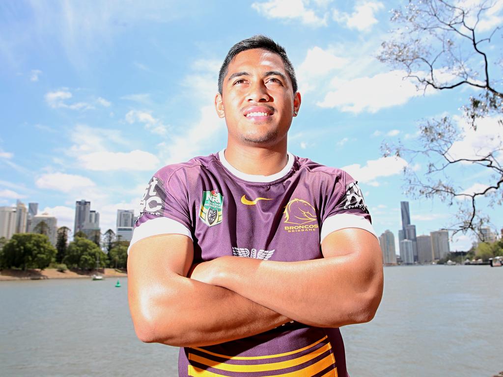 Anthony Milford’s million dollar contract brought plenty of pressure with it when he joined the Broncos. Picture: Jack Tran/The Courier Mail