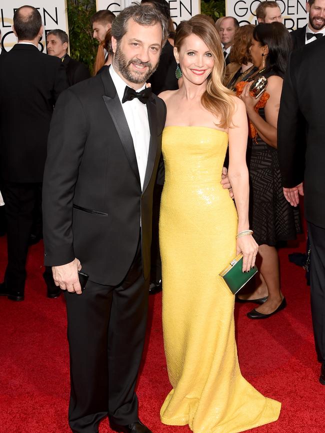 Judd Apatow and actress Leslie Mann.