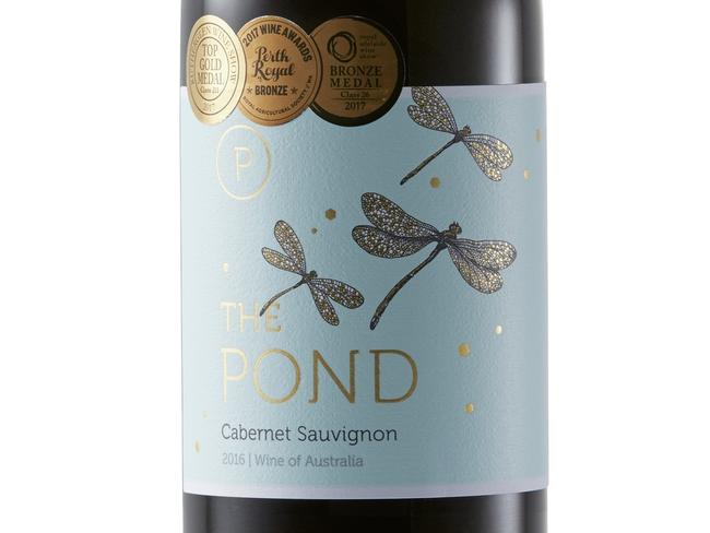 One of ALDI’s bargain wines, Pond - Cabernet Sauvignon at ALDI Australia. Picture: Supplied