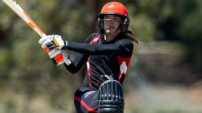 Makinley Blows in action for Essendon Maribyrnong Park. Picture: Arj Giese