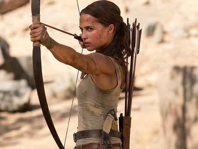 Alicia Vikander, who stars in Tomb Raider, said shooting sex scenes was “the worst thing ever.”