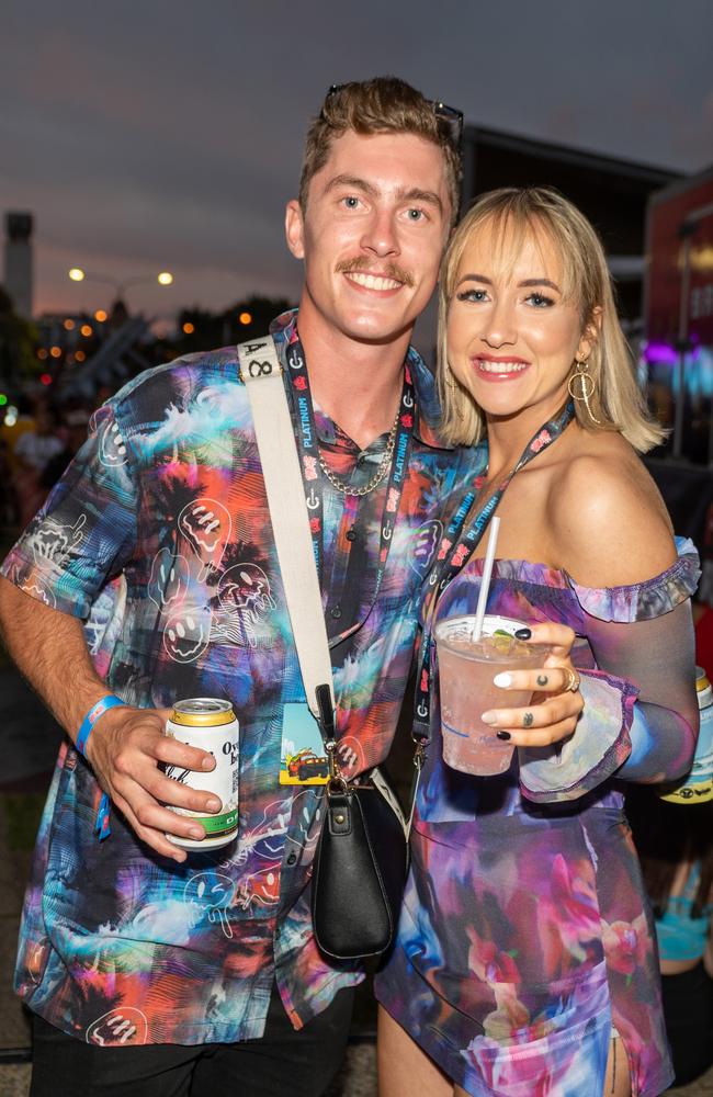 Mike and Tracey Minehan at Rhythm on the Reef Saturday 30 September 2023 Picture: Michaela Harlow