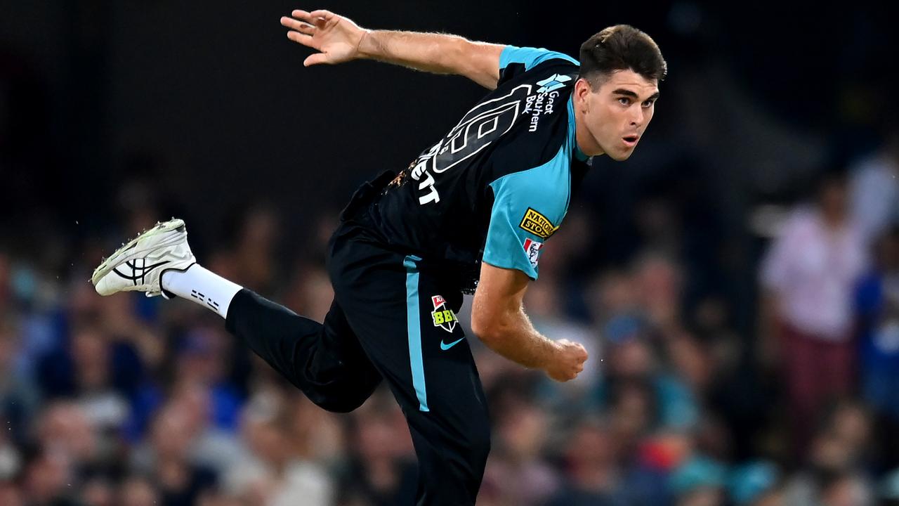 Queensland and Brisbane Heat swing bowler Xavier Bartlett could make his ODI debut against the West Indies in February after replacing the injured Jhye Richardson in the squad. Picture: Albert Perez / Getty Images