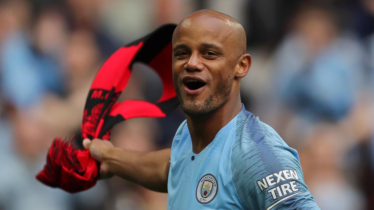 Vincent Kompany defender of Anderlecht during the Jupiler Pro