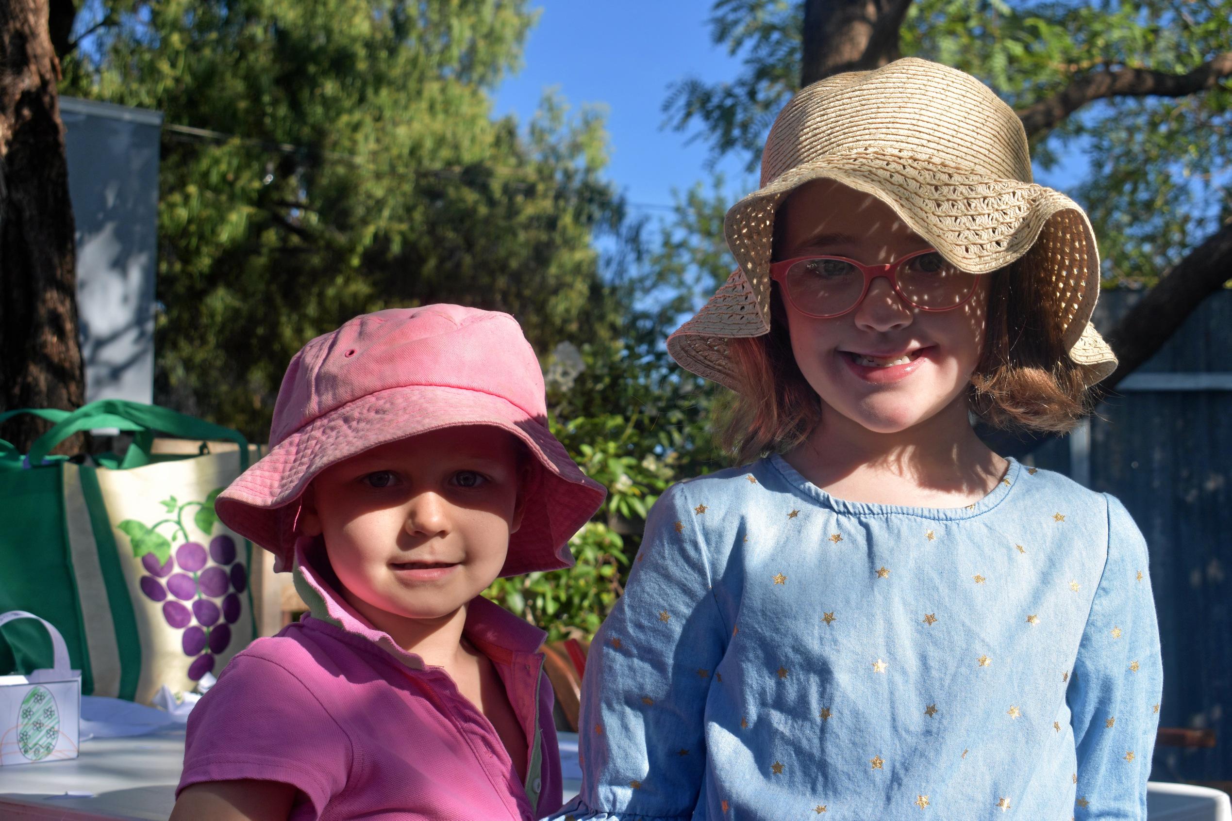 Pippa Warner and Georgie Watson. Picture: Ellen Ransley