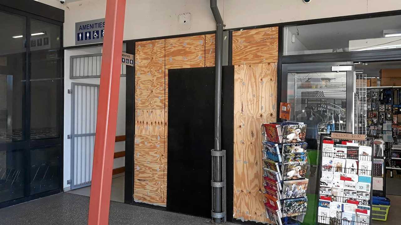 The Commonwealth Bank ATM near the Woolworths at Collingwood Park has been removed. Picture: Paul Alexander Facebook