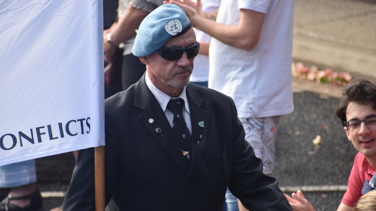 Scenes from the Bundaberg Civic Service and parade.