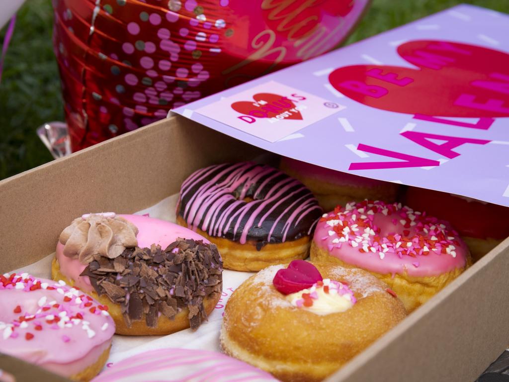 Share your love of donuts on Valentine’s Day. Picture: Jenifer Jagielski